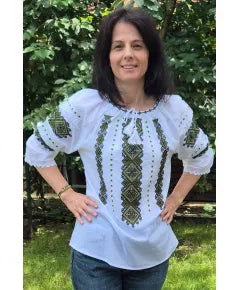 Дамска риза с бродерия 16